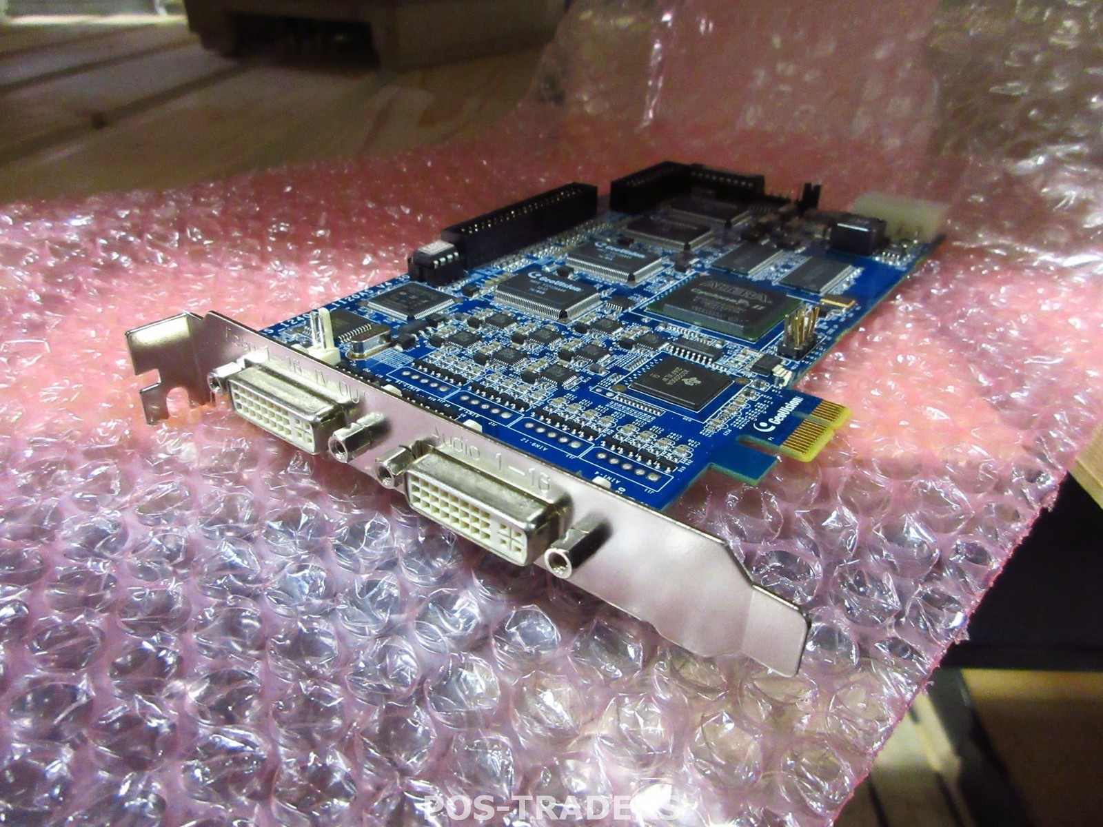 GeoVision GV-1480AS Dual DVI 16CH Camera PCI-E DVR Combo Capture Card 480FPS