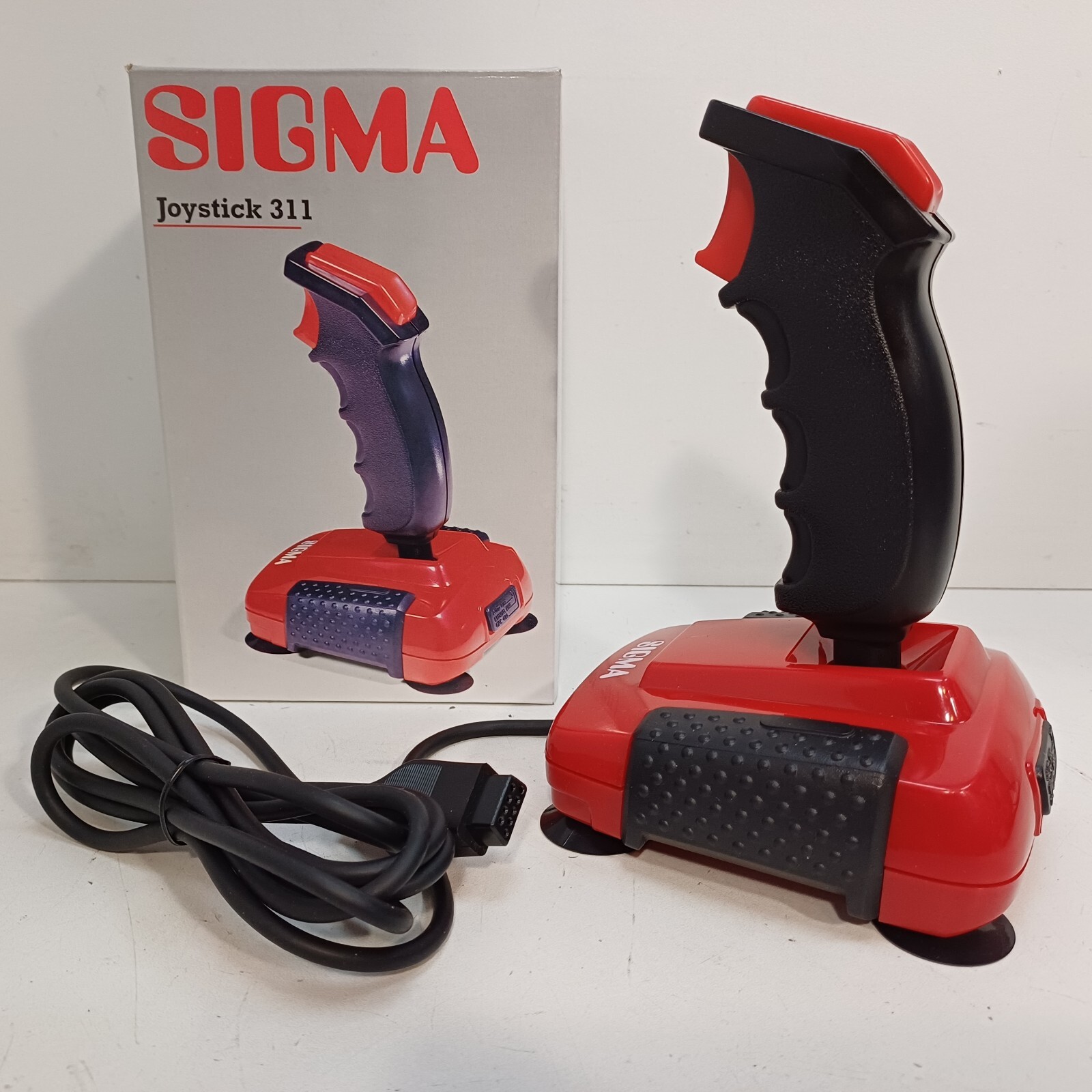 Sigma 311 Joystick for Commodore 64,128.. Micro-switches,Autofire. NEW-IN-BOX 