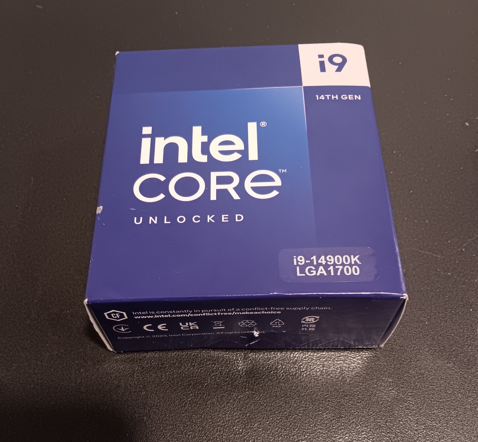 Intel Core i9-14900K 14th Gen Desktop Processor - BRAND NEW / FACTORY SEALED