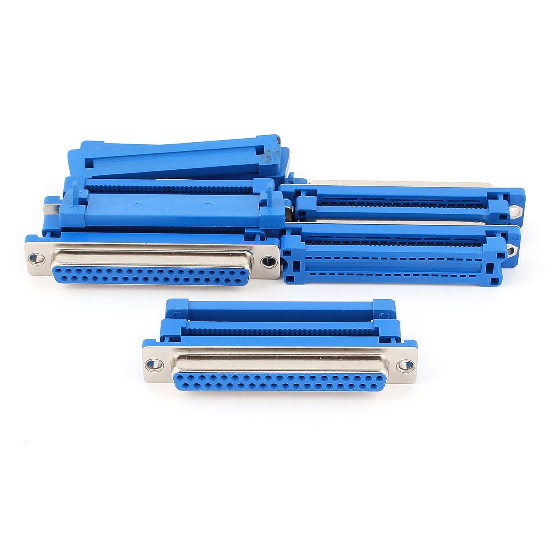 5Pcs Parallel Port D-SUB DB37 Female IDC Flat Ribbon Cable Connector 2.54mm