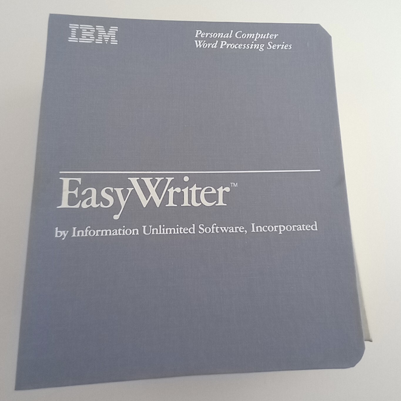 Extremely Rare IBM EasyWriter 1.1 Second Ed 1982 Word Processing Manual No Disks