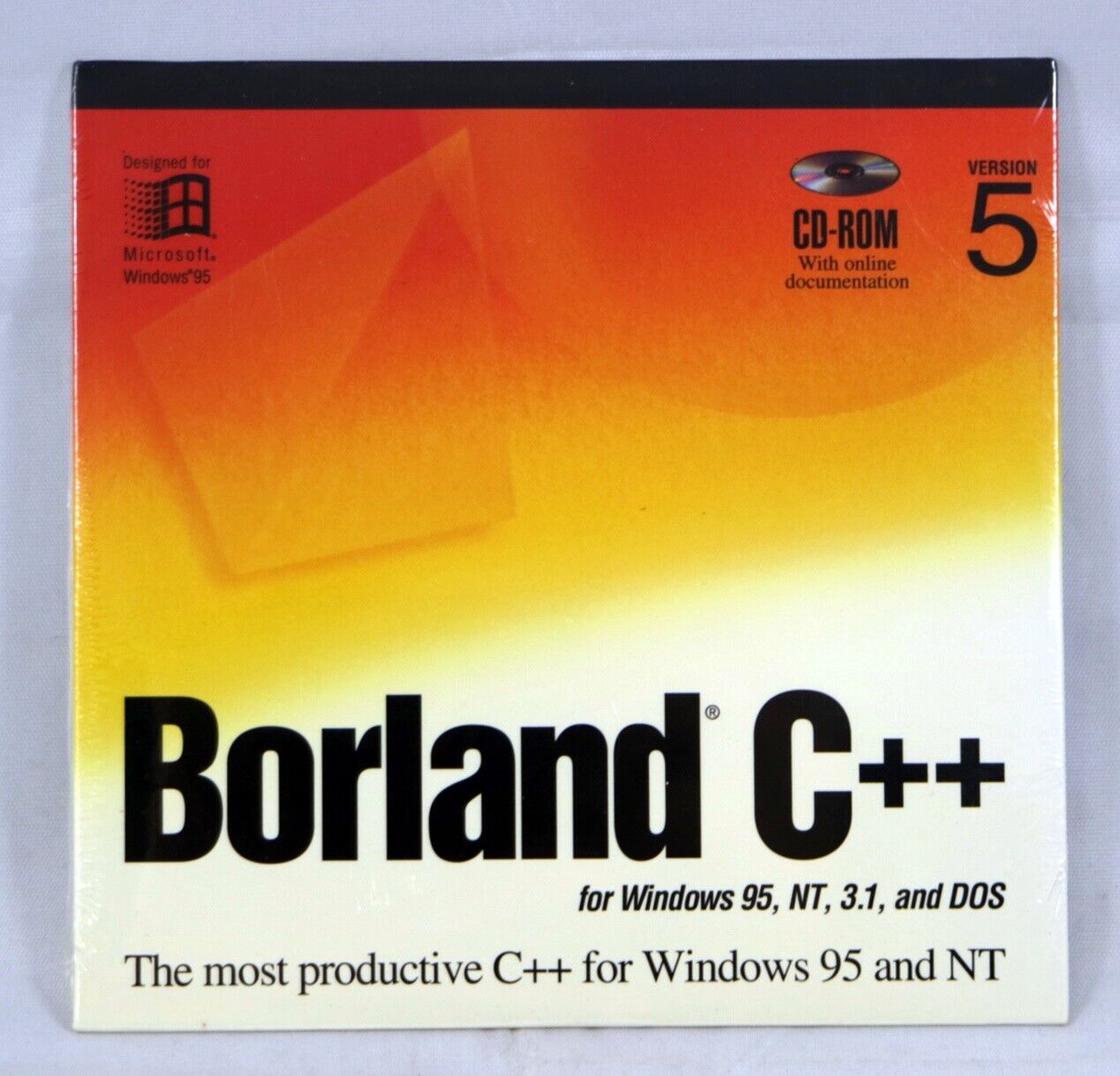 Borland C++ Ver.5 Windows 95 / NT Database NEW BOR8854 BCP1350WW35180