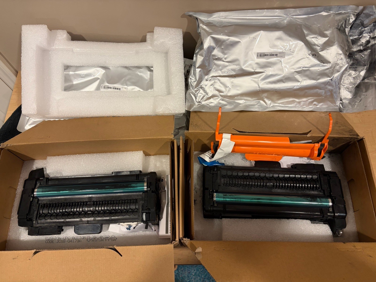 Lot of 2 HP Samsung MLT-R303 SV145A Imaging Drum Unit - Tested Low Page Count 