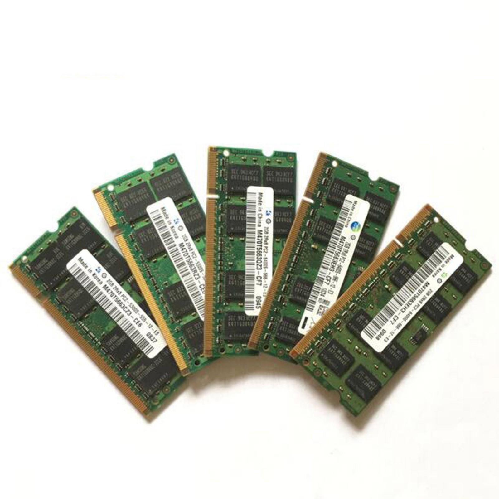 Memory Card for Samsung 2GB PC2 6400S 2G DDR2 800 667 Second Generation Laptop