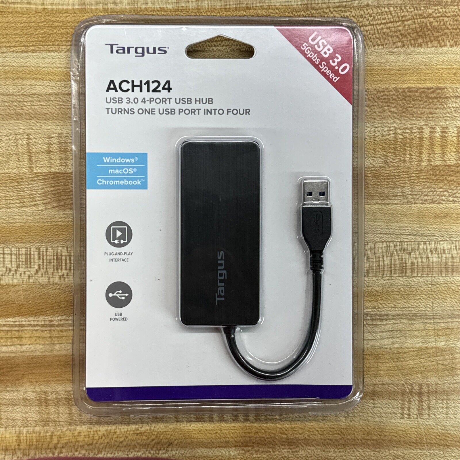 Targus 4 Port USB Hub/w FAST 
