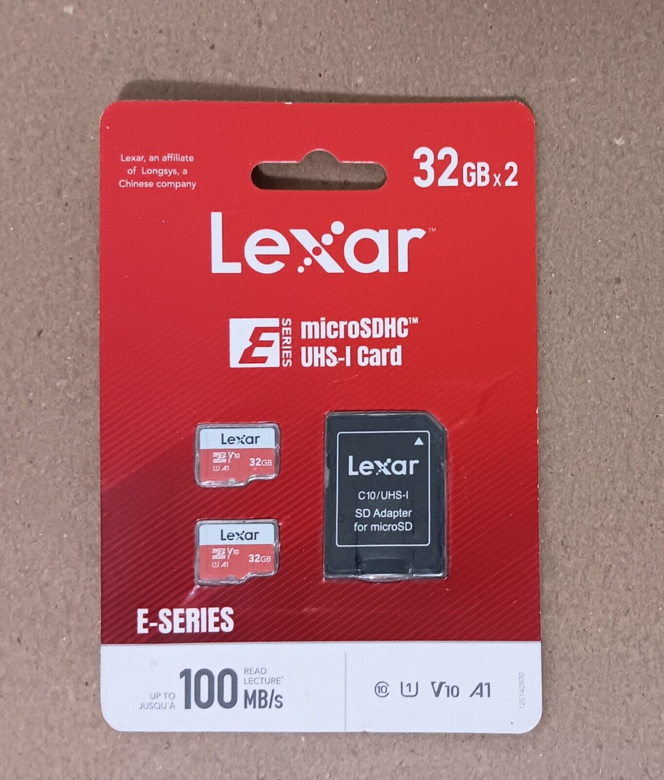 Lexar E-Series 32 GB Micro SD Card[2 Pack]