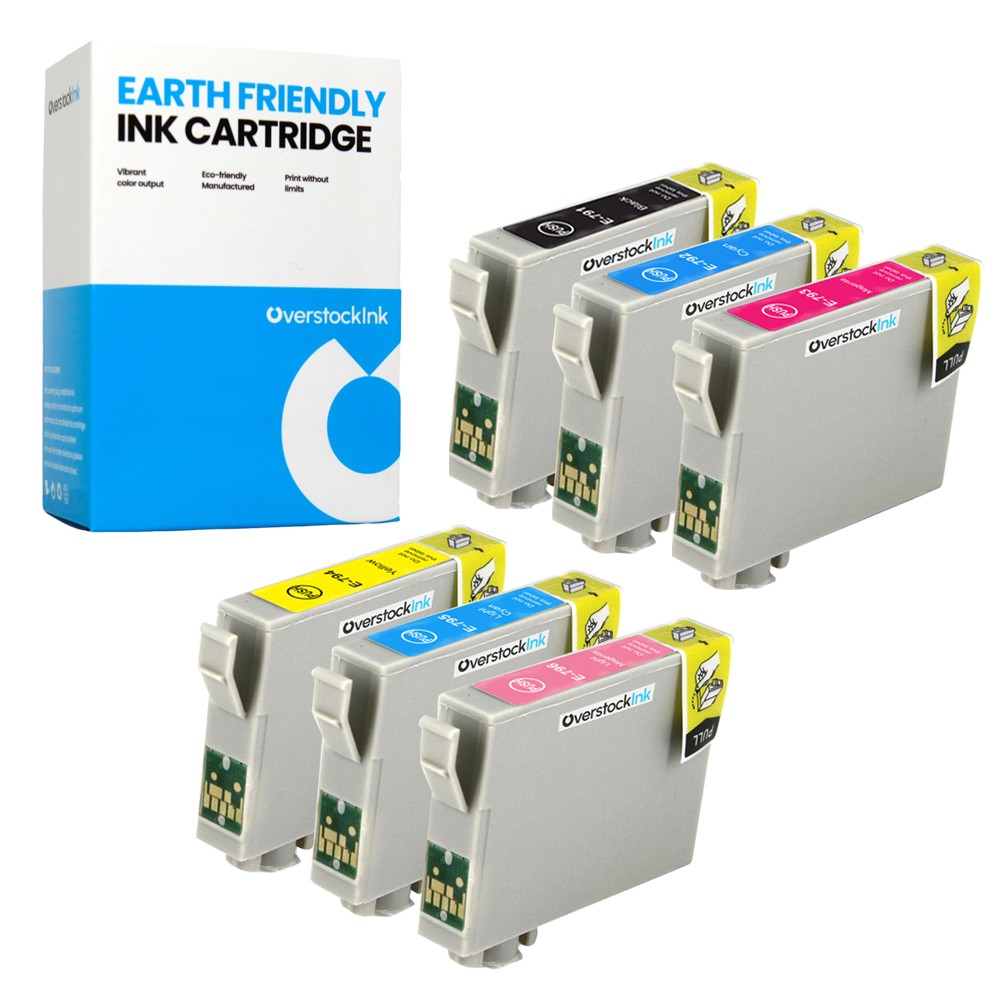6PK Compatible OSI Epson 79 Ink Cartridges for Artisan 1430 Stylus 1400 1500W