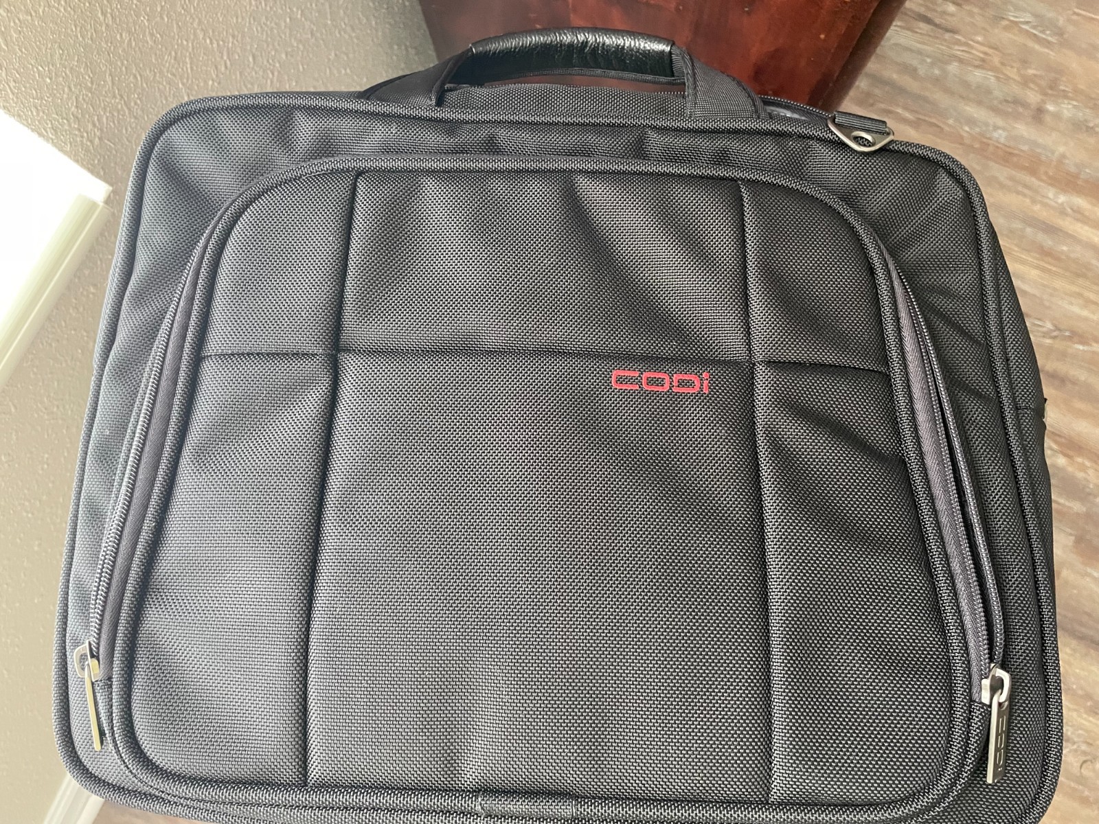 CODi Black Laptop Bag Briefcase – Durable Business Travel Case