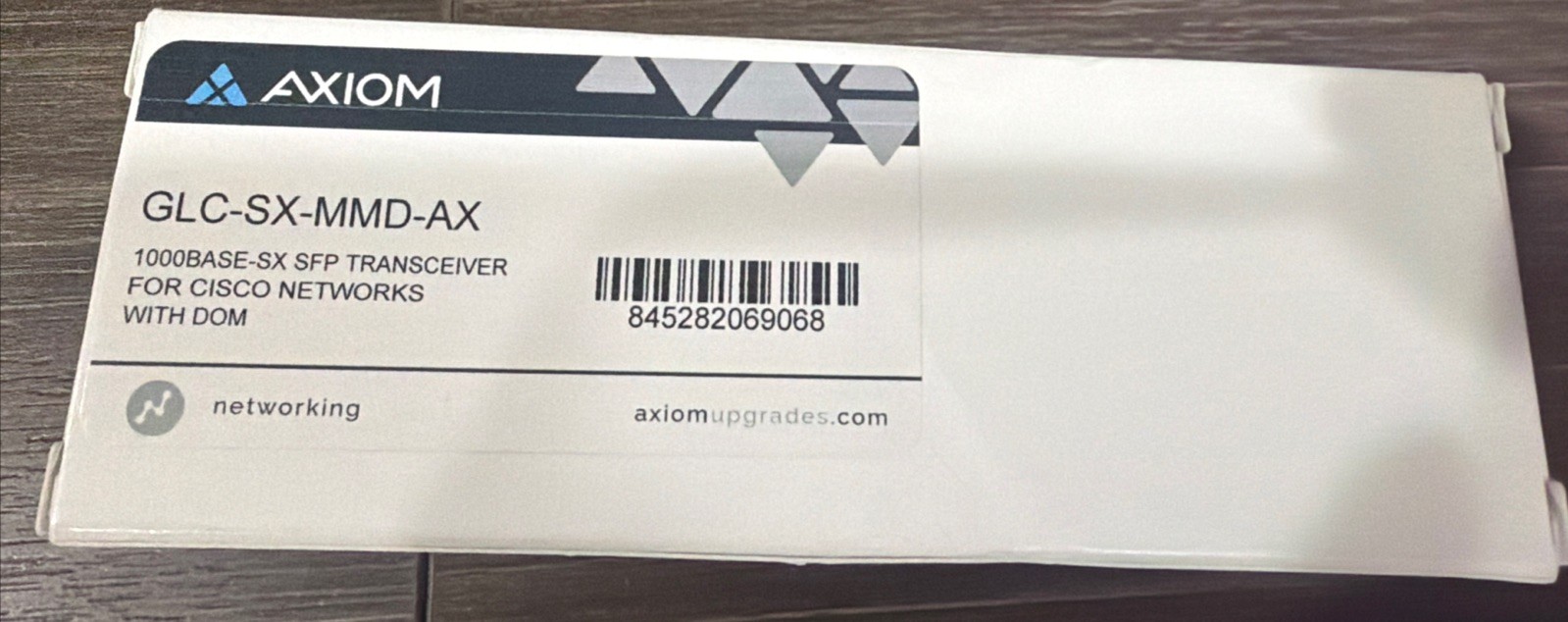 5PC Axiom GLC-SX-MMD-AX 1000BASE-SX SFP Transceiver Pluggable Module w/ DOM NOS