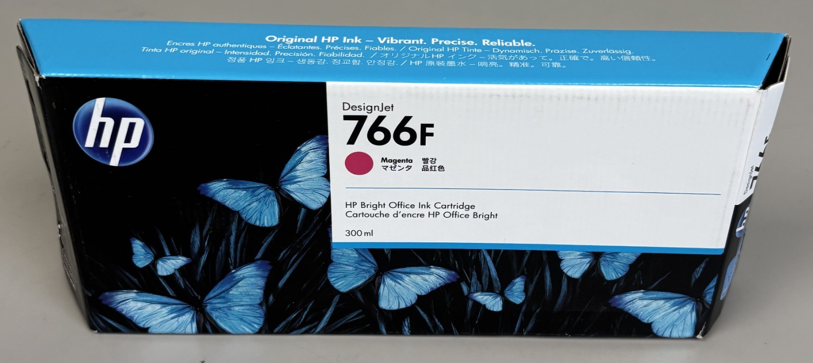 HP Genuine 766F Magenta Ink 1XB32A 300ML OEM XL 3600 MFP - May 2026