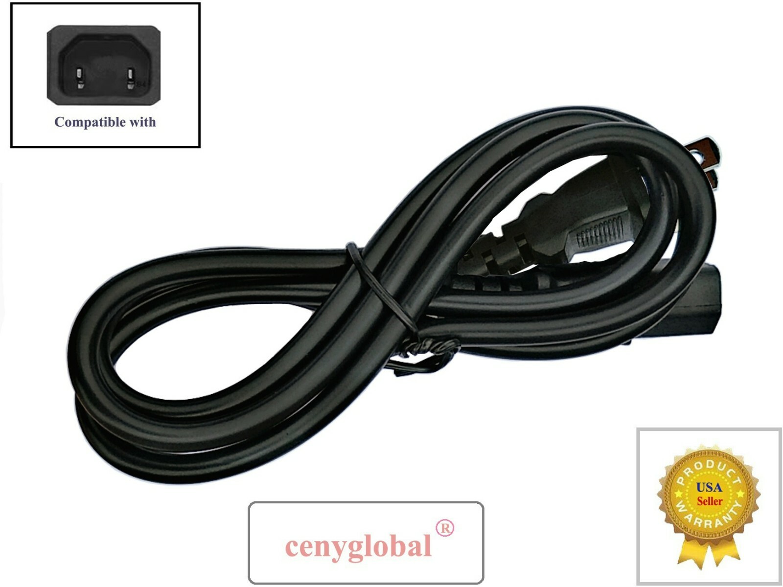 AC Power Cord For Panasonic Blu-ray Player DMP-UB900 DMP-UB900-K DP-UB9000P-K