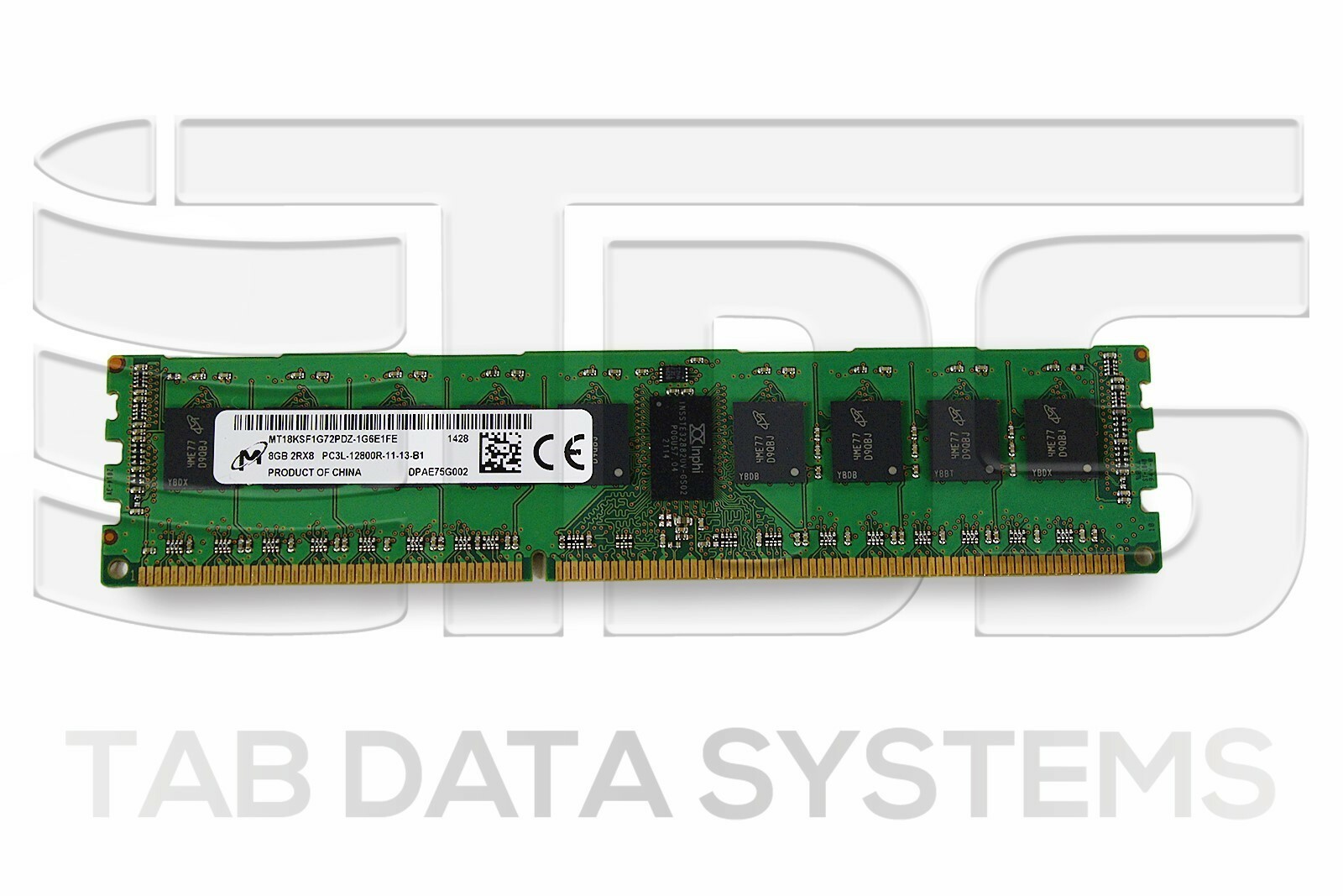 EMC Isilon 8GB DIMM DDR3 RAM for S200/S210/X200/X400/X410 031-0027 SP811-0125
