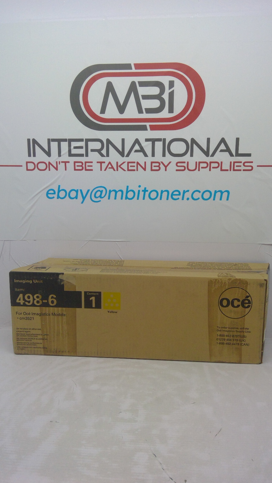 Genuine Oce CM3521 Yellow Imaging Unit 498-6, 4986