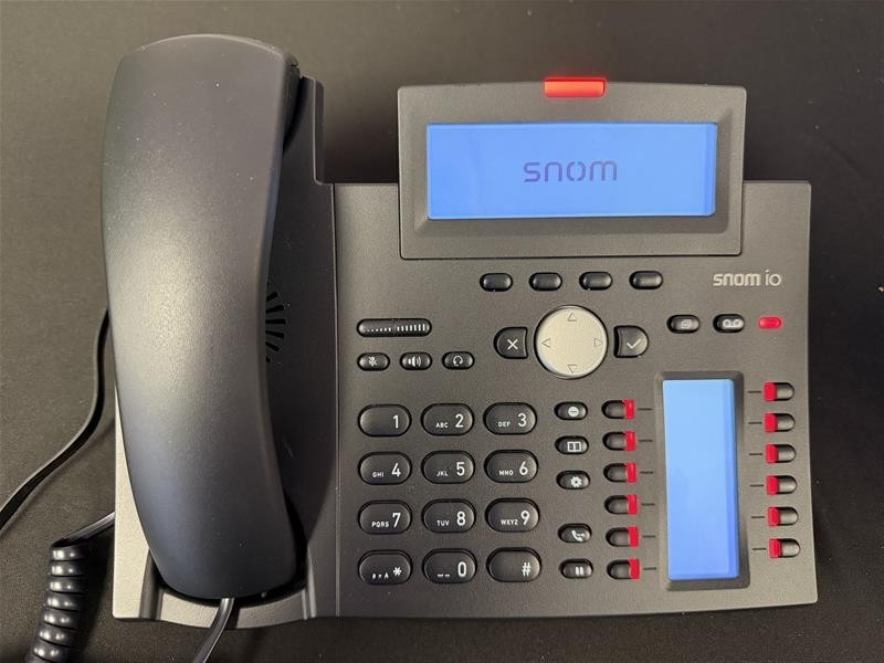 Snom D345 - Sip Desk Phone with High-Resolution Display VoIP Phone and Device