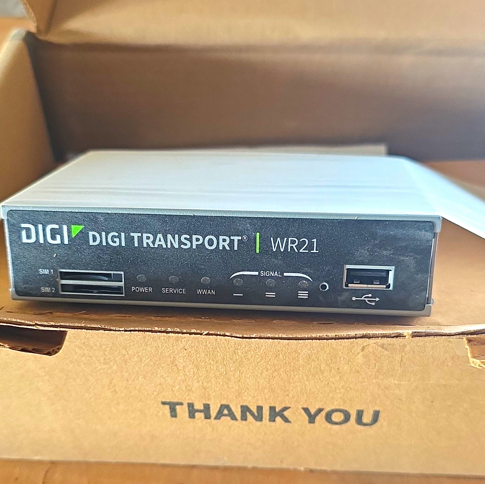 Digi TransPort WR21 Router Wired Ethernet (RJ-45) USB Silver/Black  3pcs.