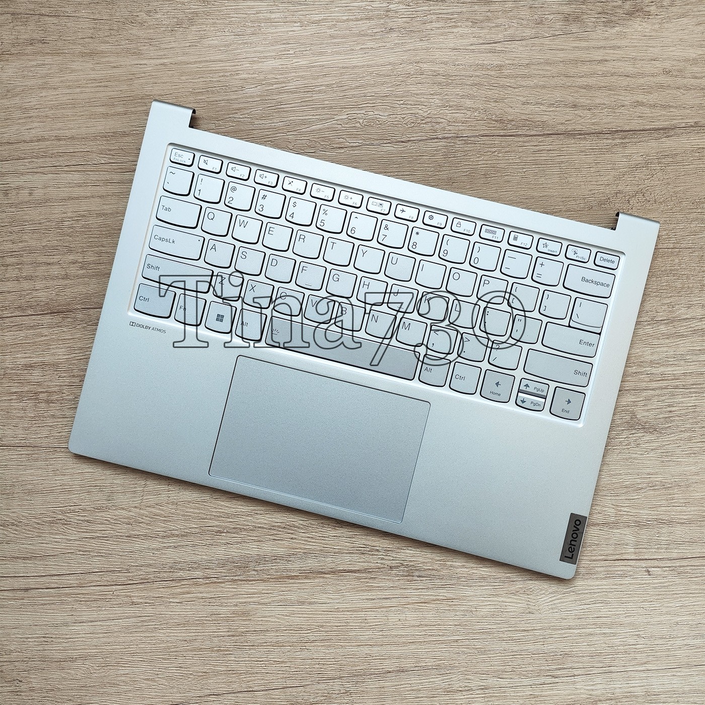 For Lenovo IdeaPad Slim 7 14IAP7 Palmrest w/Backlit Keyboard Touchpad 5CB1H82621
