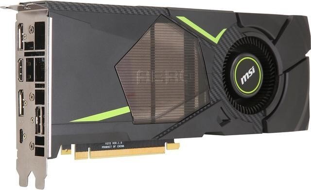 Nvidia MSI GeForce RTX 2080 AERO 8GB GDRR6 Graphics Card