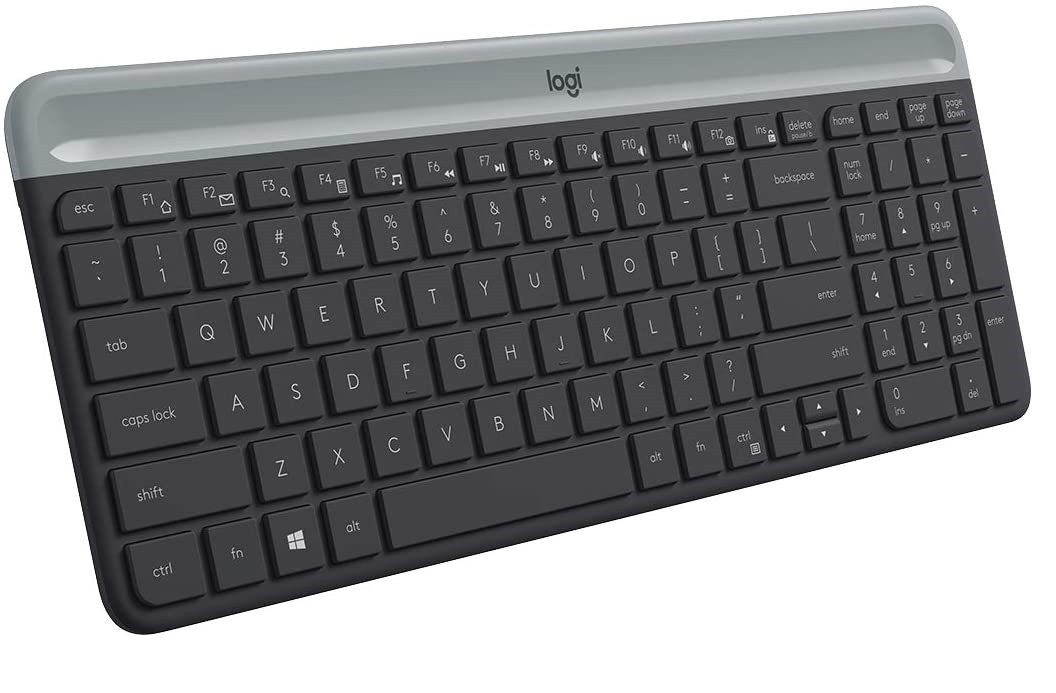 Logitech K470 Slim Wireless Keyboard - Grey (/RT6-15398-K470-MP-UG)
