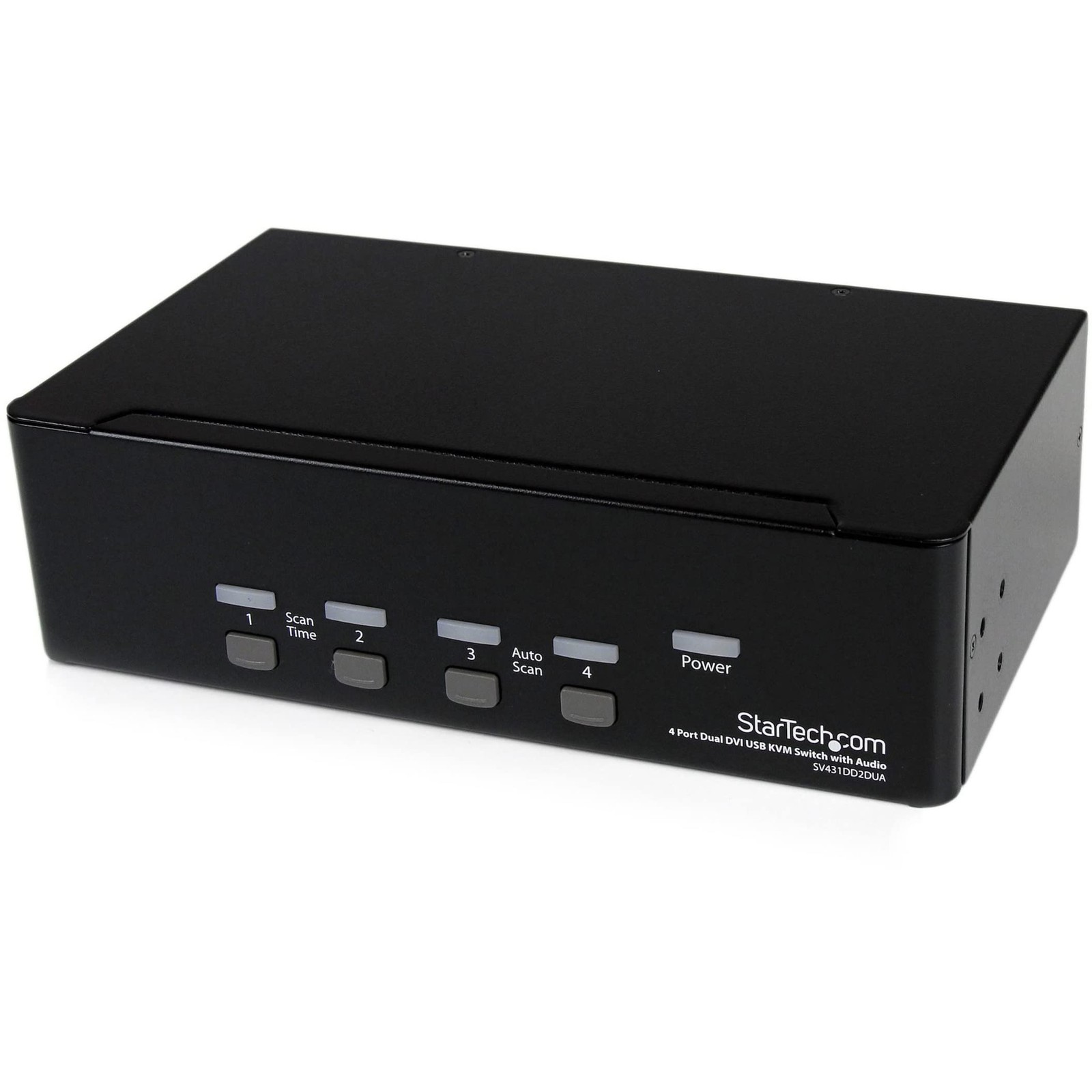 StarTech.com 4-Port Dual KVM Switch with Audio for DVI Computers - B (UK IMPORT)