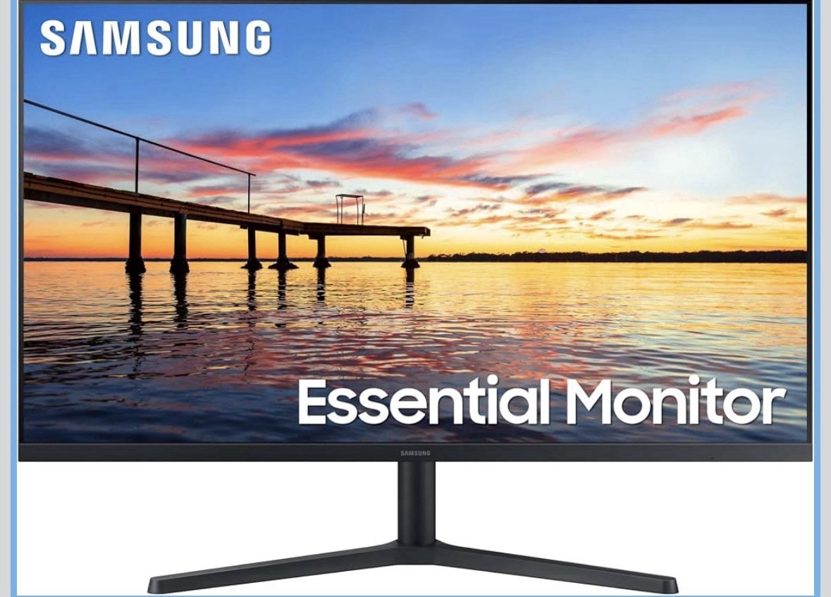 Samsung 32" Flat Monitor AMD FreeSync 75Hz Borderless with DP Cable S32B304NWN