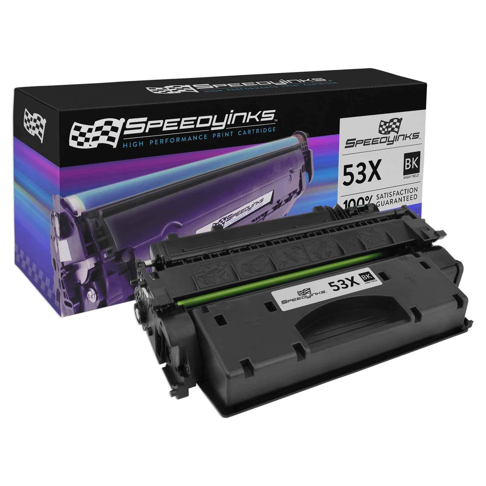 SPEEDYINKS Compatible Toner Cartridge Replacement HP 53X Q7553X HY Black