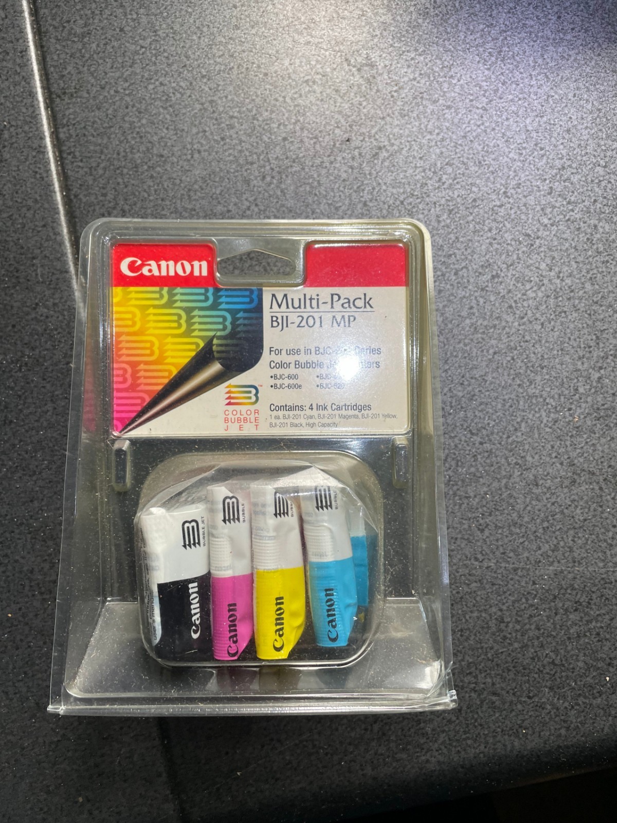 Canon BJI-201 MP Multi-Pack 4 (Four) Ink Cartridges