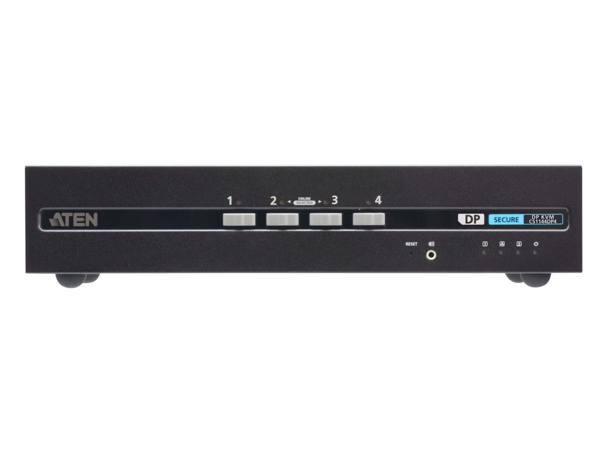 ATEN CS1144DP4 Secure 4-Port DisplayPort Dual-Display KVM 4K
