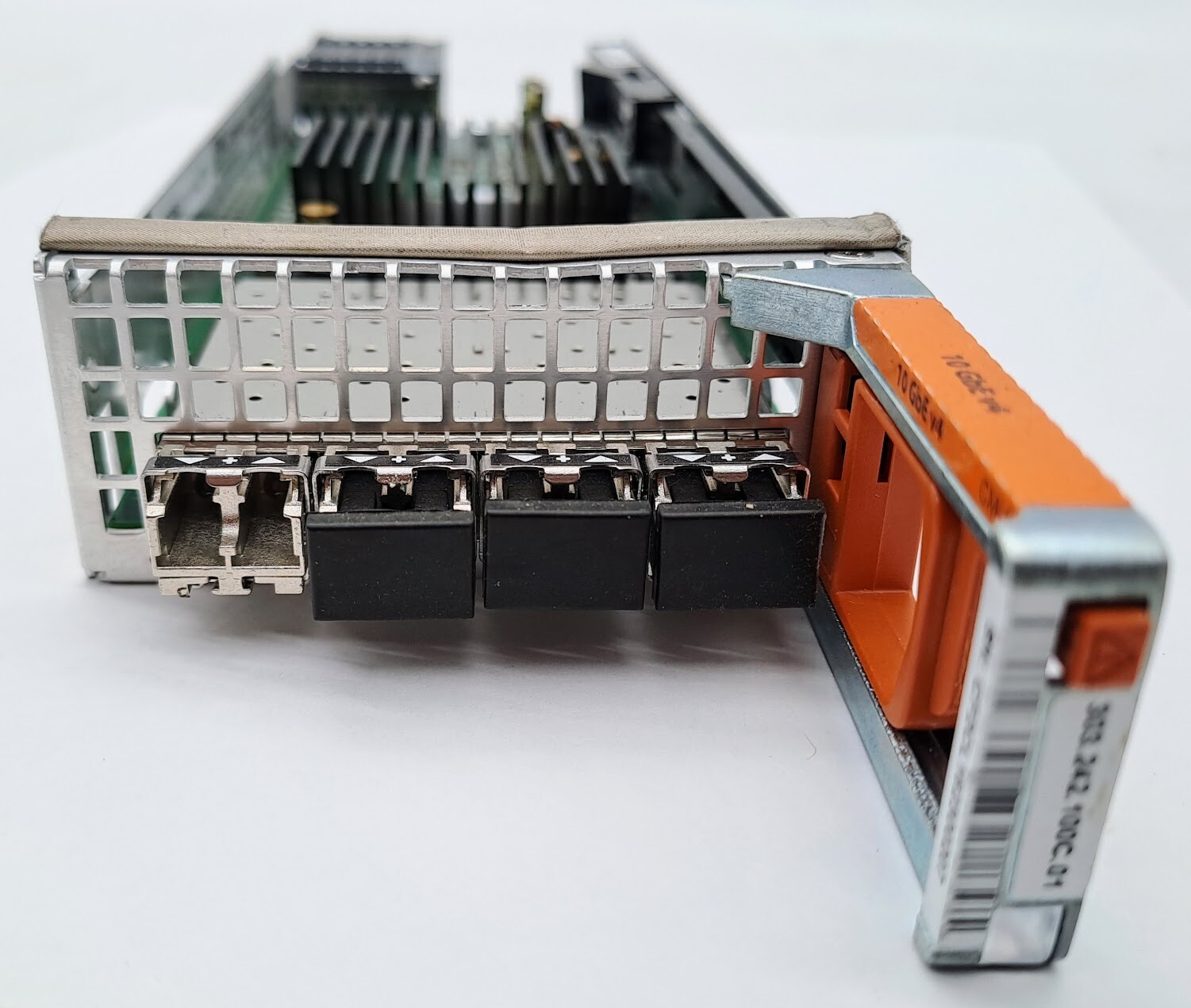 FOXCONN 100-562-958 REV: A02 EMCSLIC36 10Gb Fiber Channel 4-Port SFP