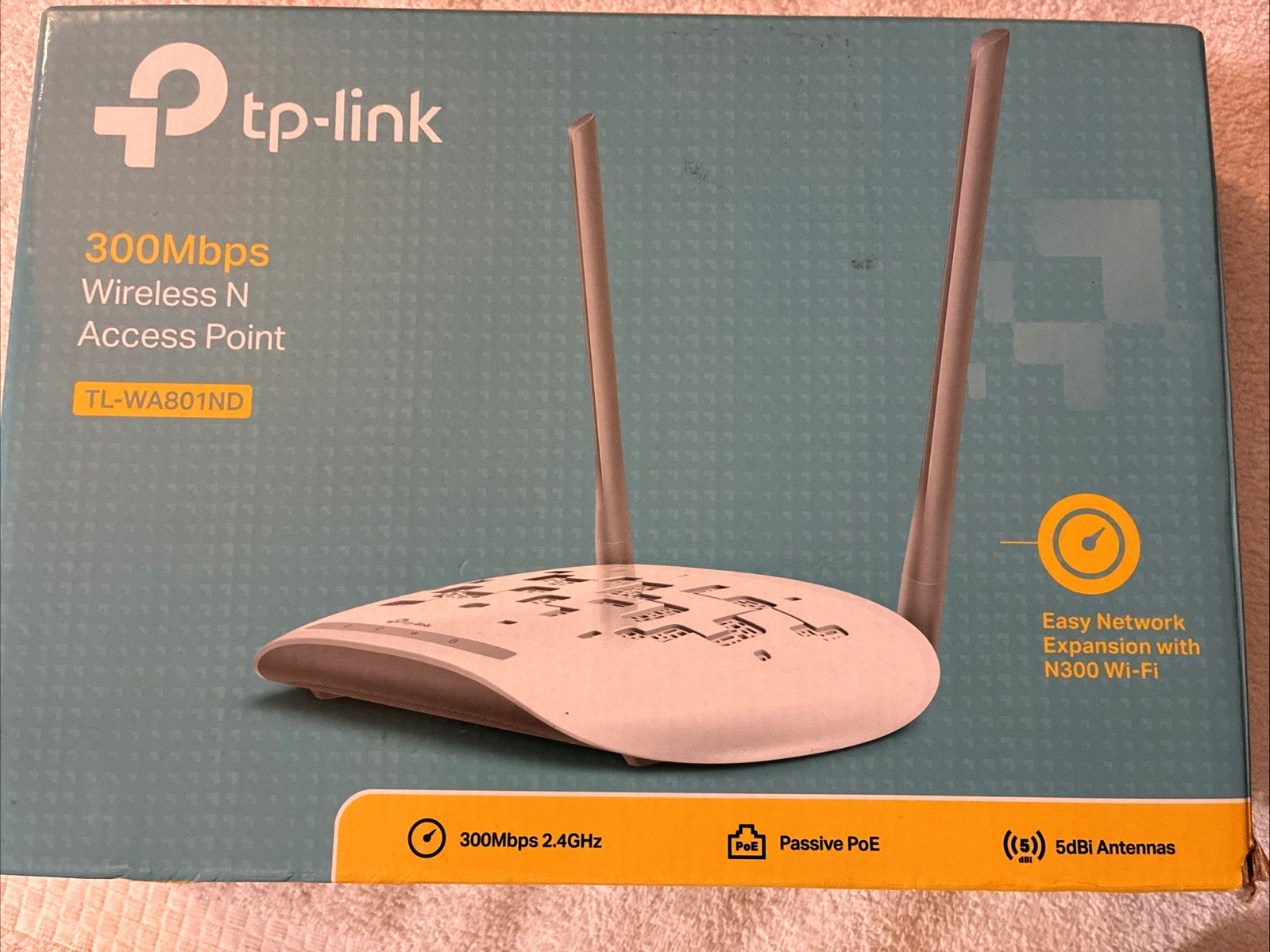 TP Link WAP -  Model: TL-WA801N 300Mbps Wireless N Access Point