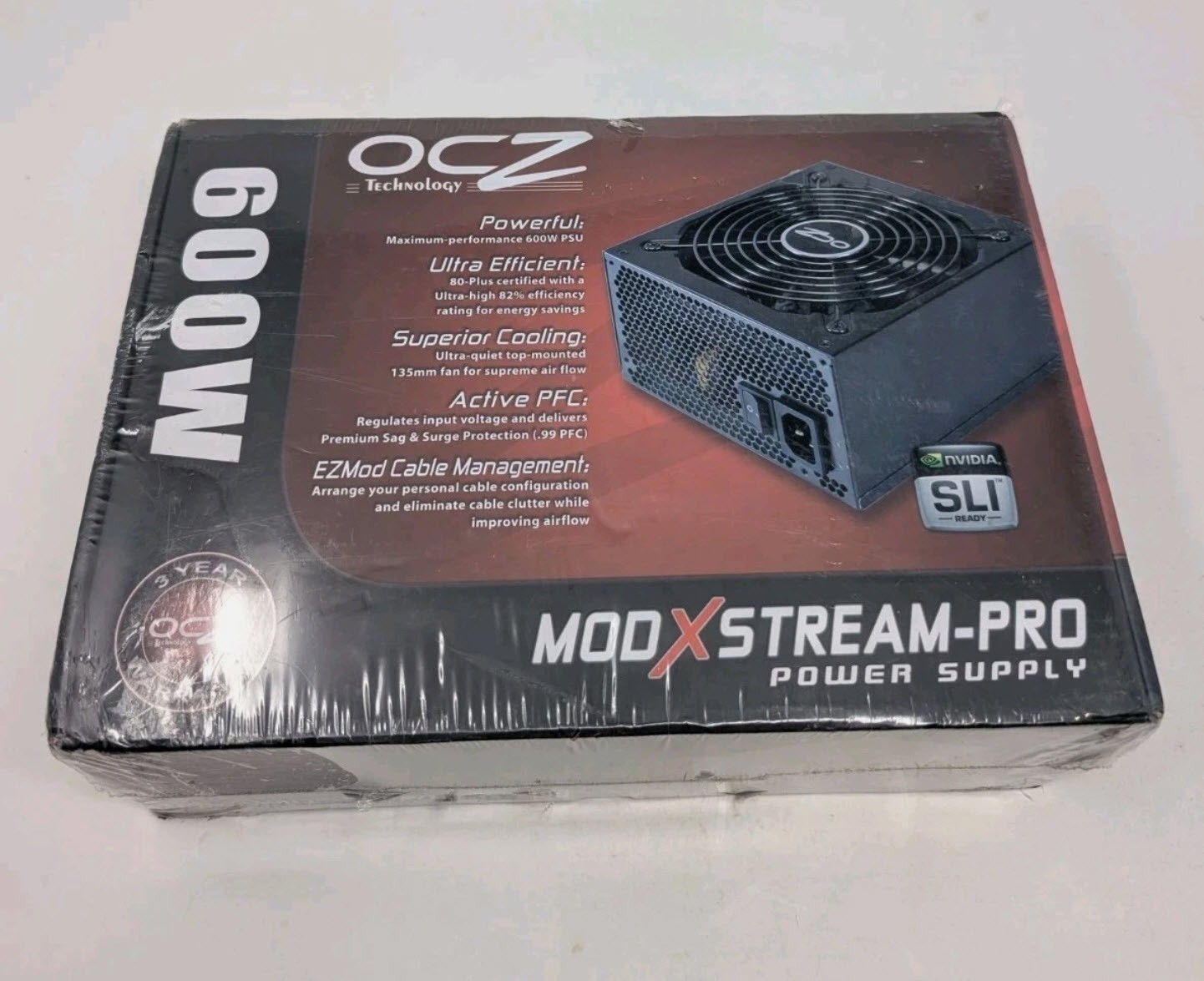 OCZ Mod X Stream-Pro 600W Power Supply Brand New Sealed