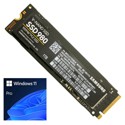 1TB Samsung MZ-V8V1T0 M.2 PCIe NVMe SSD w\ Windows 11 Pro for Dell Lenovo HP IBM