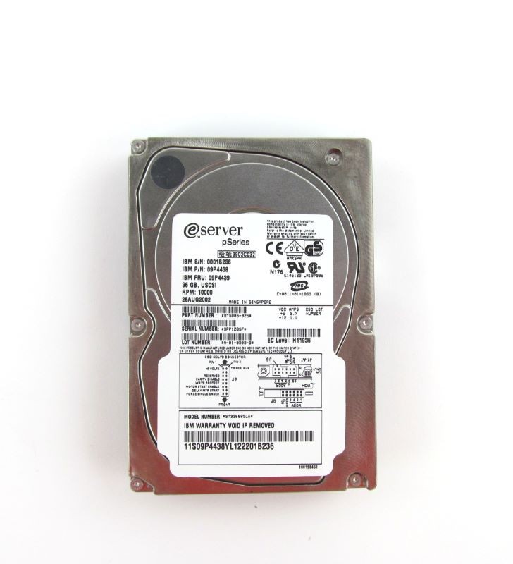IBM 00P2679 36.4GB Ultra2 SCSI Disk Drive 10K RPM 68 Pin