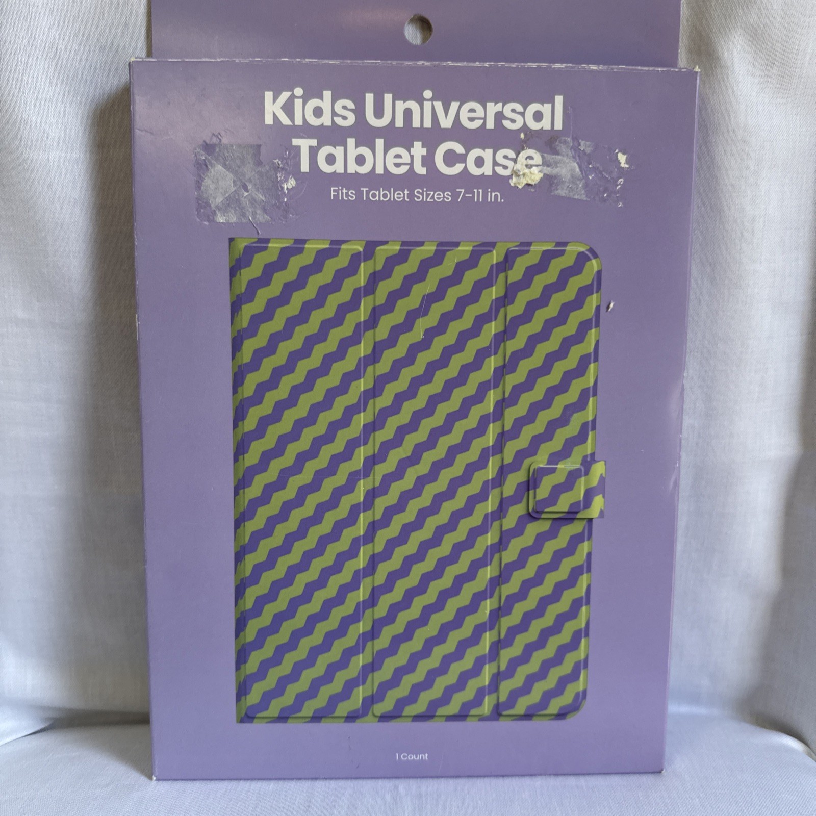 NEW Kids Universal Tablet Case Fits Tablet Sizes 7–11 in. Purple & Green