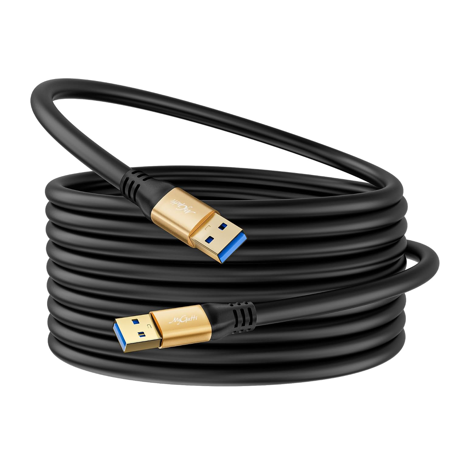 Extra Long USB 3.0 a to a Cable 20FT, 5Gbps High Speed, Type a Male to Male