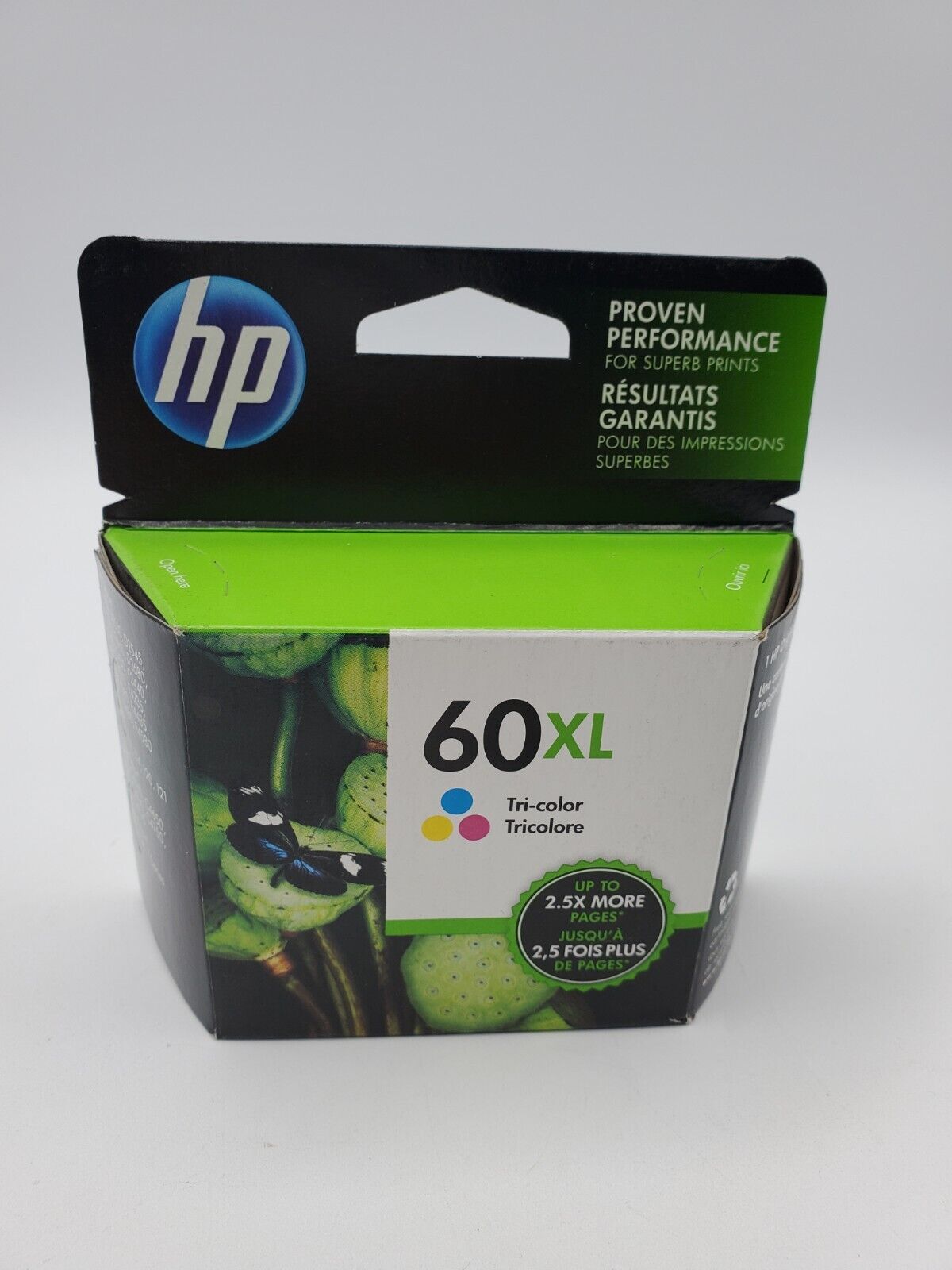 HP 60XL Tri-Color Ink Cartridge CC644WN *Expired 03/2019-2020*