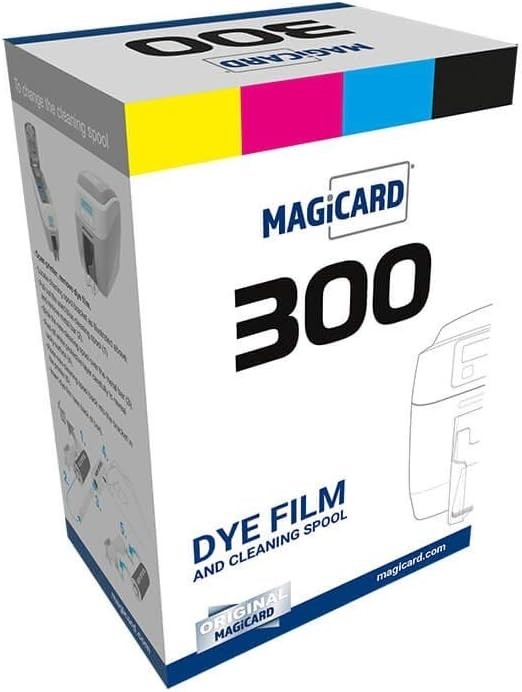 Magicard MC300 ID Card Printer Dual-Sided PVC Badge Printer USB Ethernet