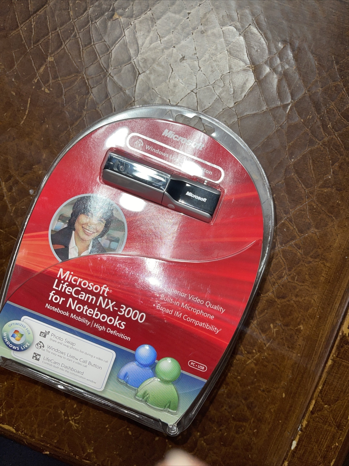 Microsoft LifeCam NX-3000 For Notebooks WTB00001 Windows XP & Vista (WTF93)