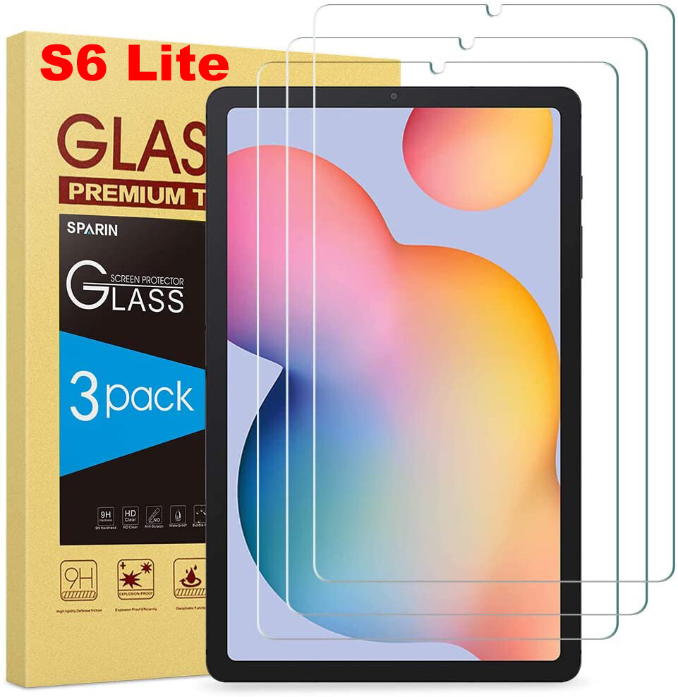 3-Pack Tempered Glass Screen Protector For Samsung Galaxy Tab S6 Lite 10.4" P610