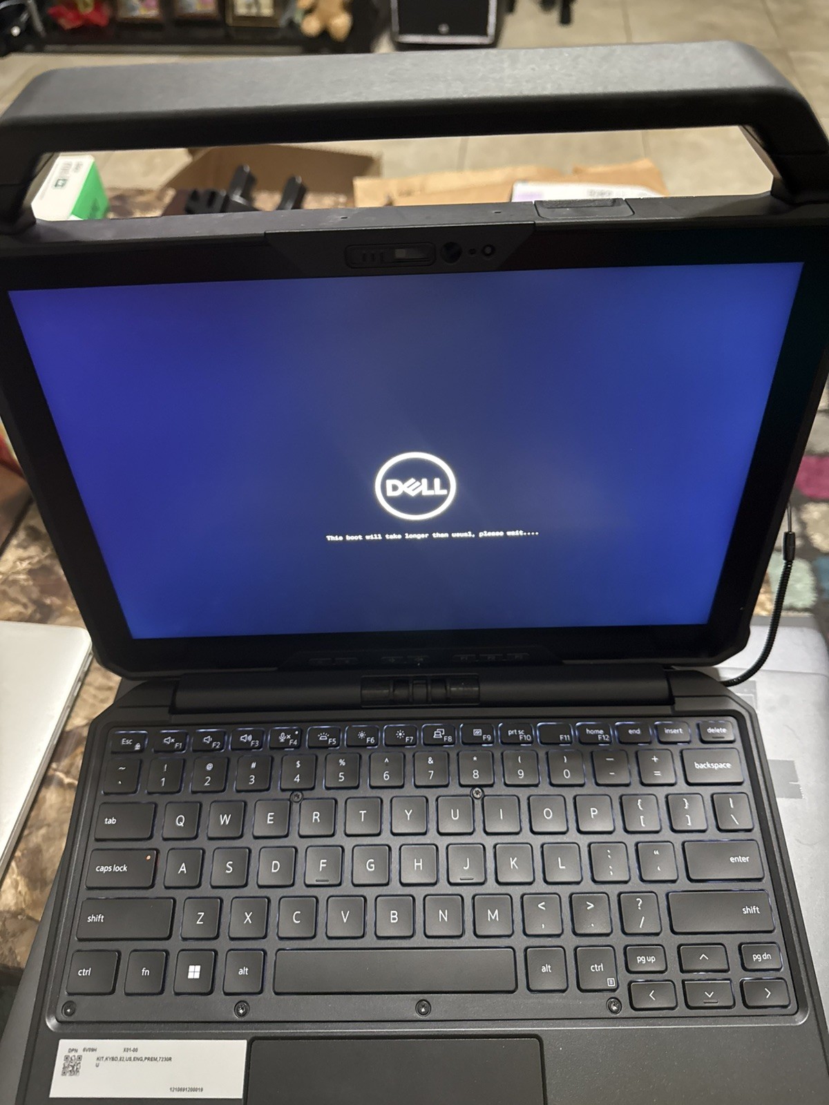 Dell Latitude 7230 Rugged Extreme 12" Core i5 1.1GHZ 16GB 512GB  + keyboard