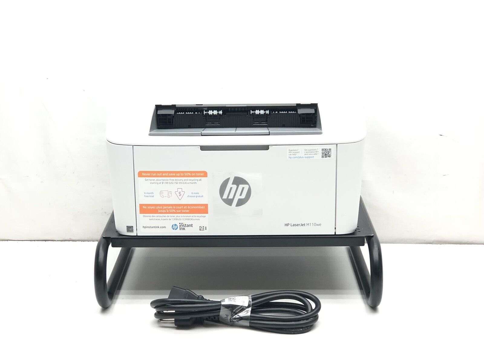 HP LaserJet M110we Monochrome USB Laser Printer With Toner