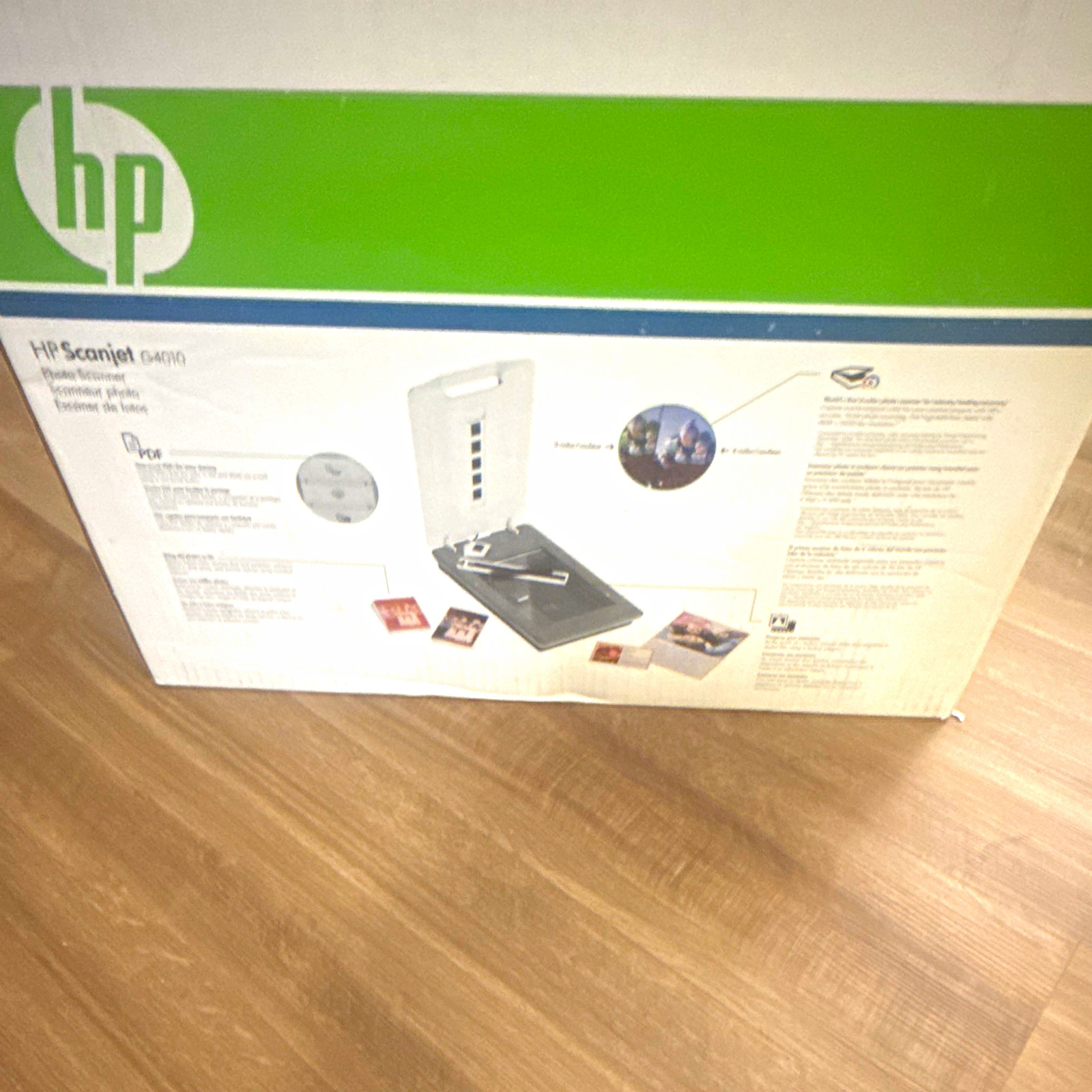 HP Scanjet G4010 Photo Scanner 4800x9600 dpi New in box factory sealed