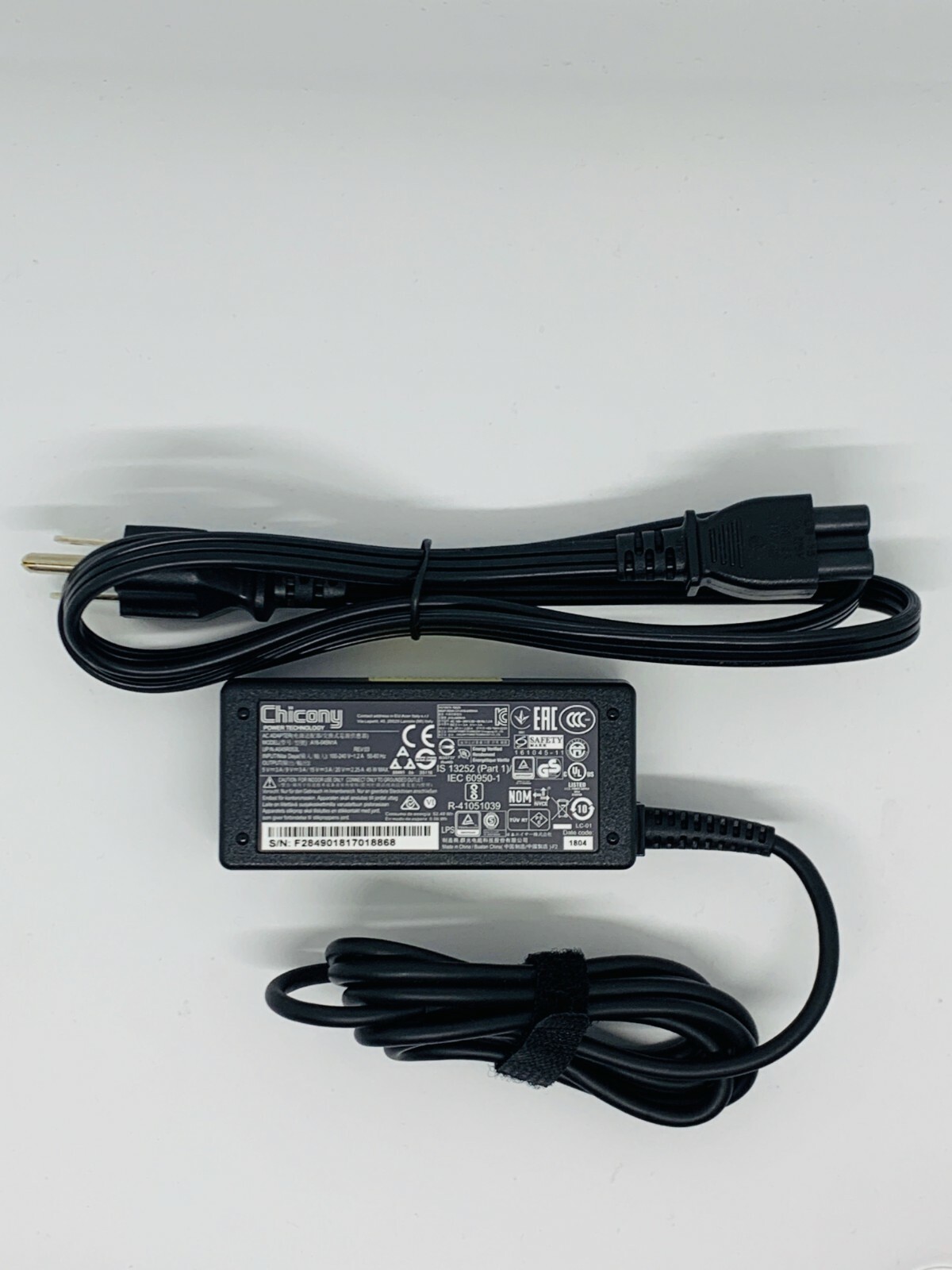 Chicony A16-045N1A 45W Type-C AC Power Adapter Charger for Acer Asus HP Lenovo