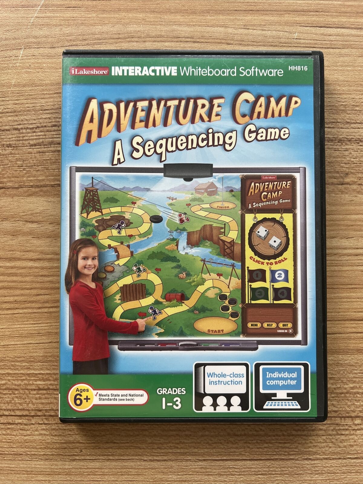 Adventure Camp: A Sequencing Game (Lakeshore Interactive Whiteboard Software CD)