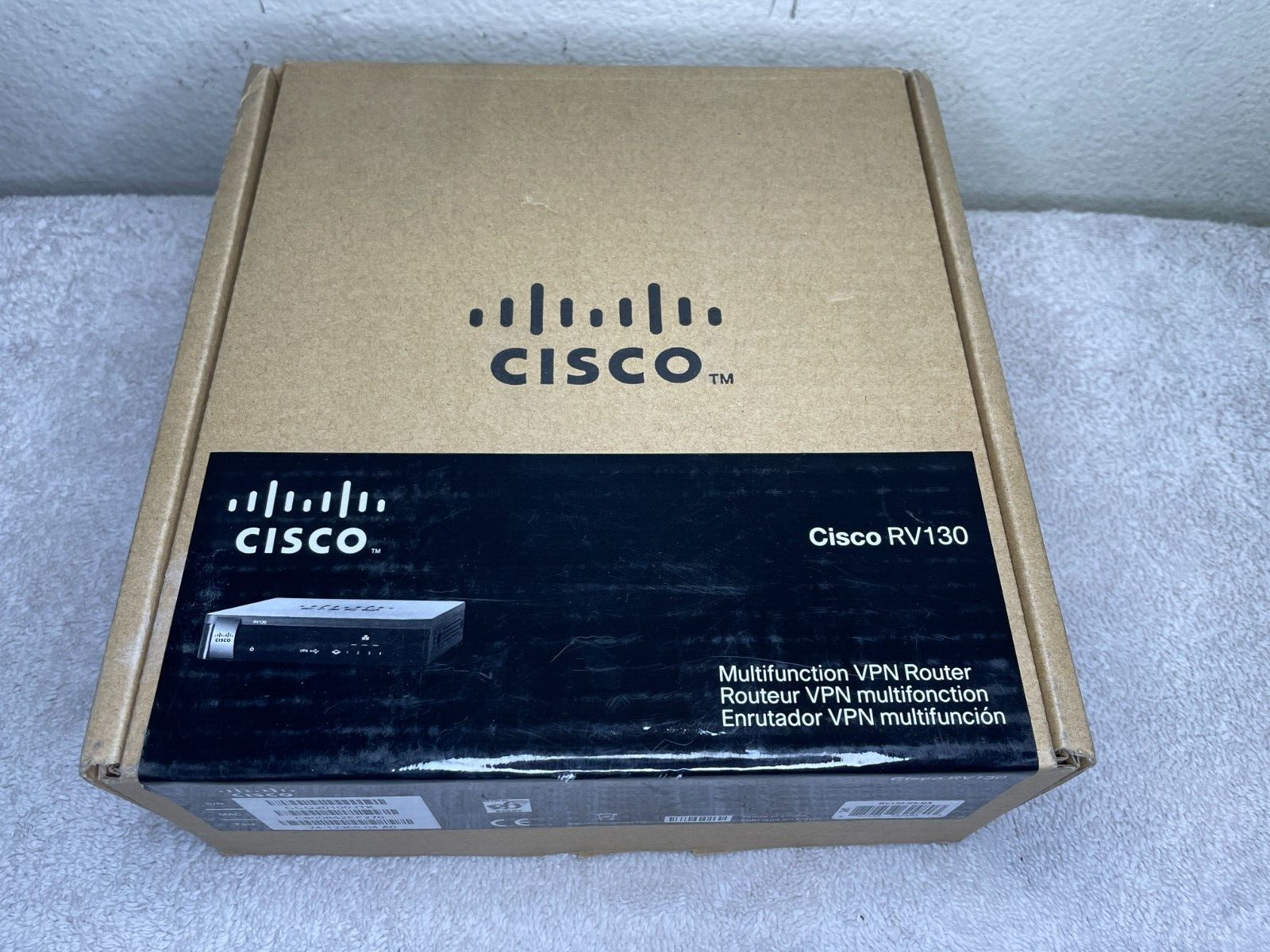 Open Box Cisco RV130-K9-NA VPN Wired Multifunction VPN Router
