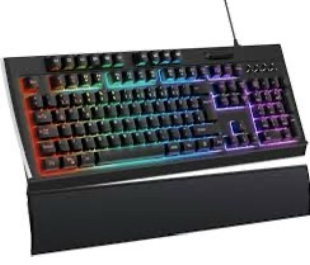 OMOTON WK014 Wired Semi-Mechanical Gaming Keyboard - Open Box