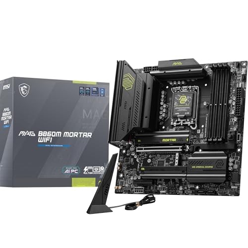 MSI MAG B860M MORTAR WIFI Micro ATX Motherboard LGA1851 B860 MB6682 New Japan