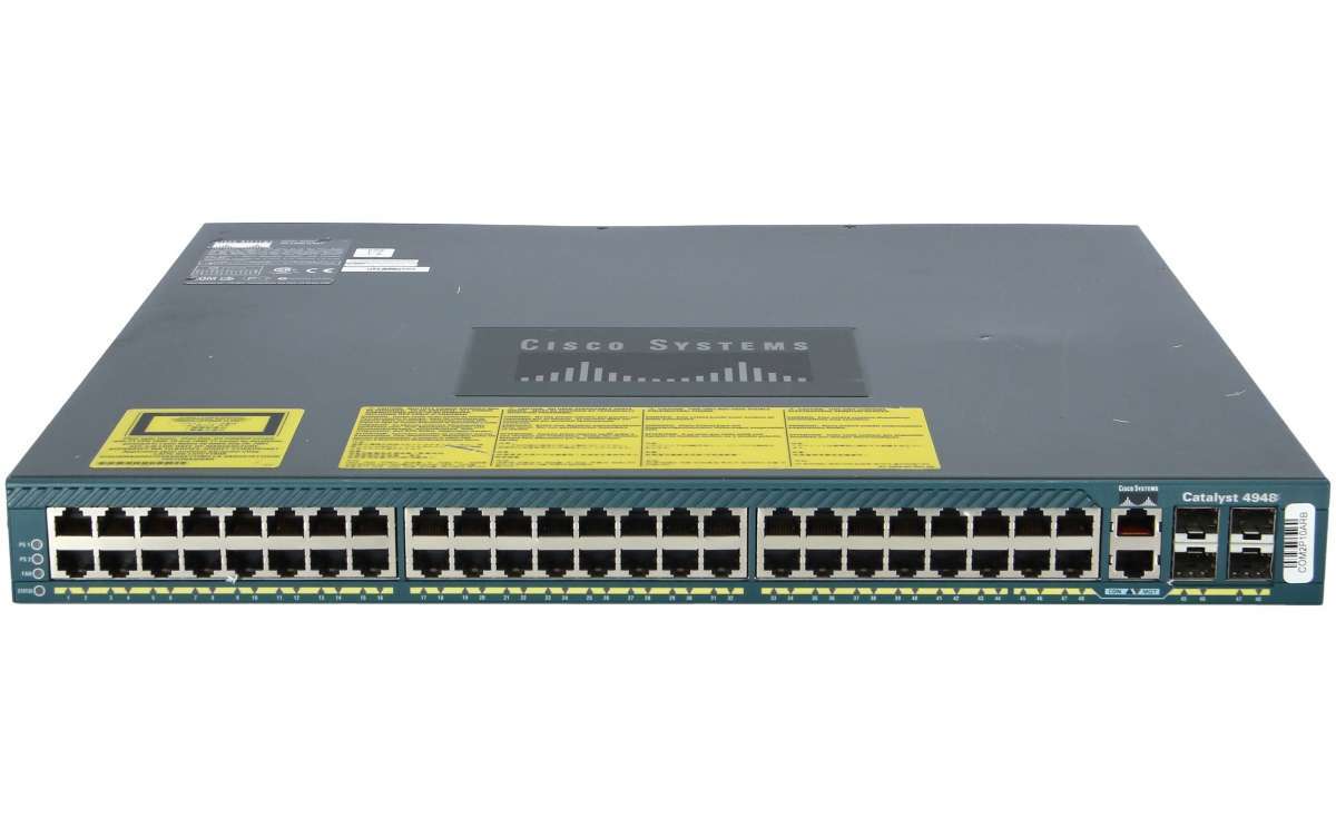 Cisco WS-C4948-E 48 Port Gigabit Switch - Same Day Shipping