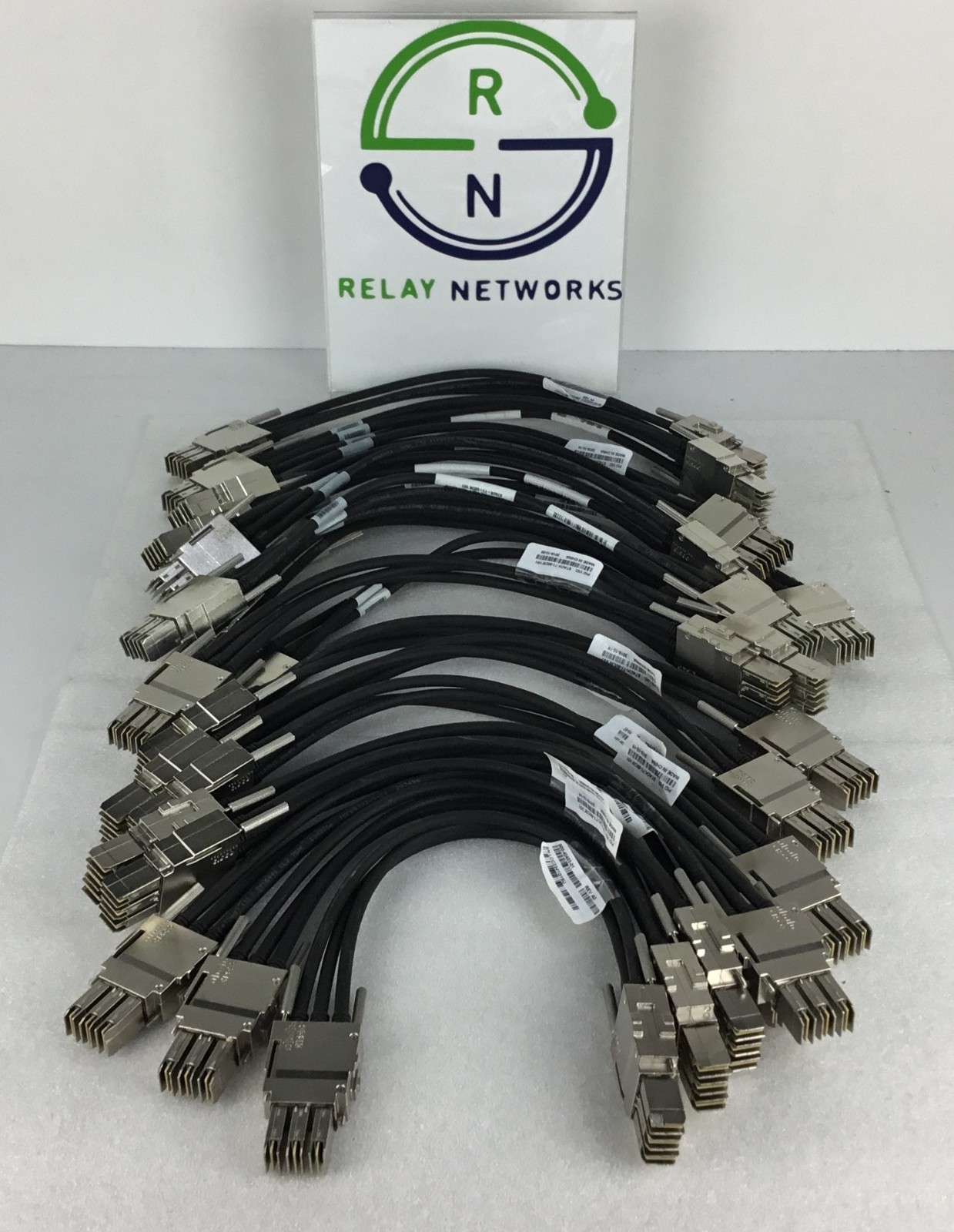 LOT OF 10 Cisco STACK-T1-50CM StackWise-480 50CM stacking cable