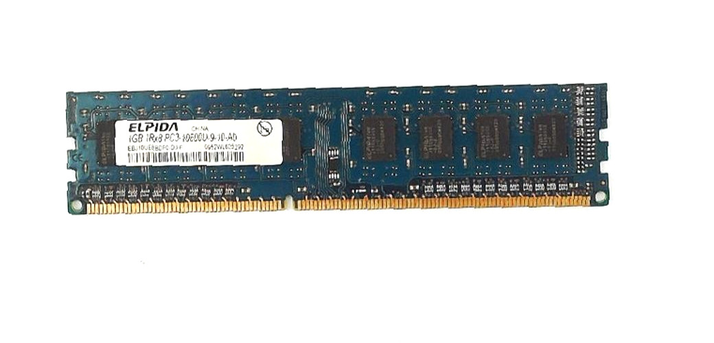 Elpida 1GB DDR3 1333MHz PC3-10600U UDIMM Desktop RAM EBJ10UE8BDF0-DJ-F