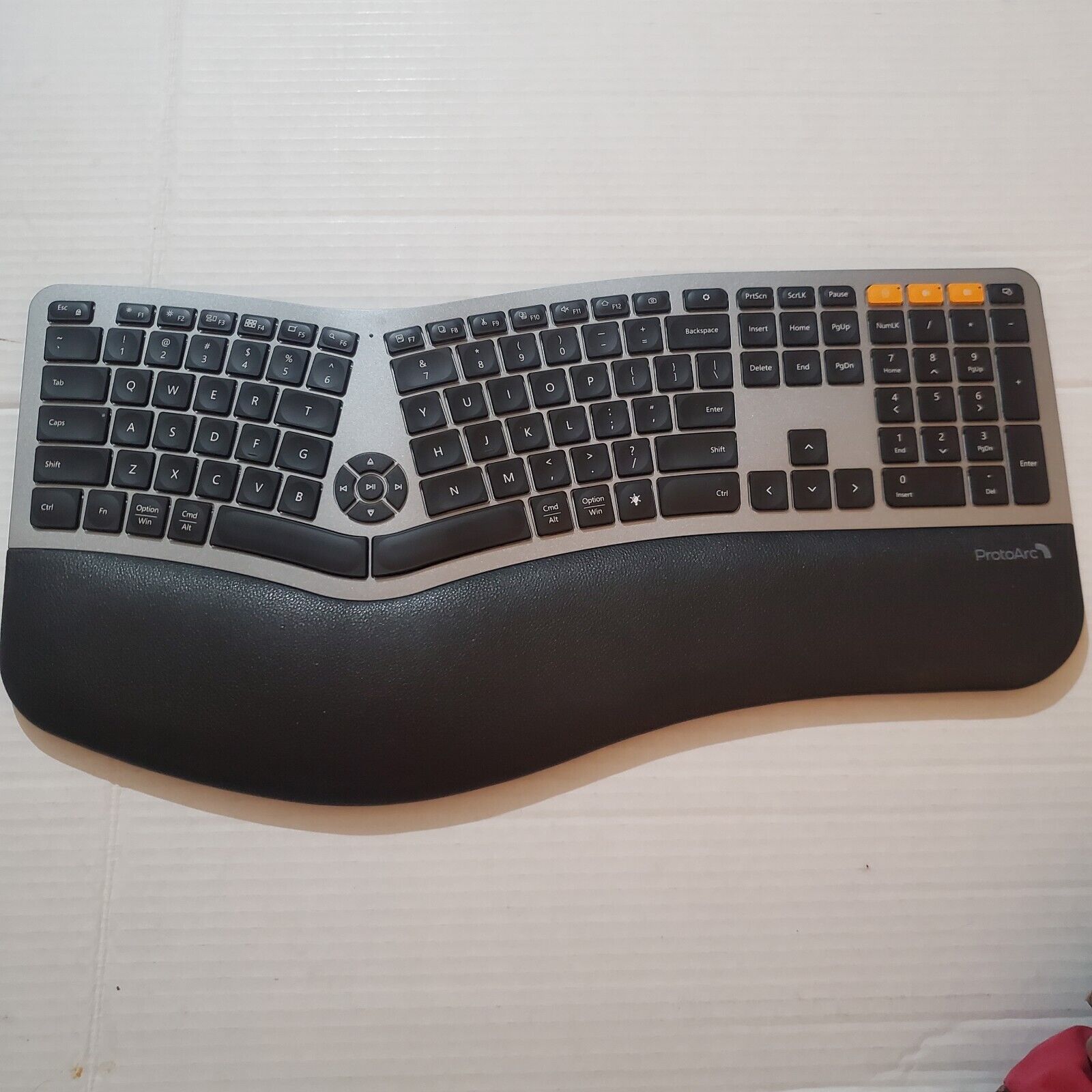 New ProtoArc Backlit EK01 Plus Full Size Dual Mode Ergonomic Split Keyboard